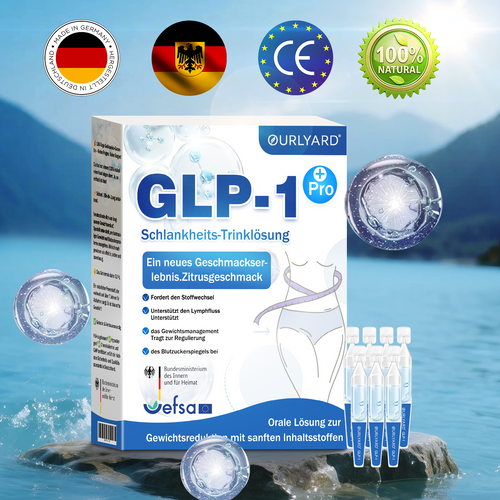 🎁🎁Ourlyard® GLP-1 Pro Schlankheits-Trinklösung 7 Tage sichtbare Wirkung, keine Nebenwirkungen, geeignet für alle Altersgruppen 🌹🌹