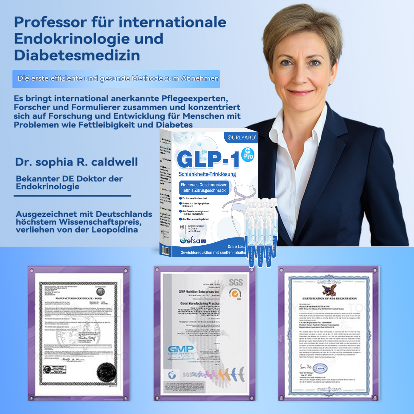 🎁🎁Ourlyard® GLP-1 Pro Schlankheits-Trinklösung 7 Tage sichtbare Wirkung, keine Nebenwirkungen, geeignet für alle Altersgruppen 🌹🌹