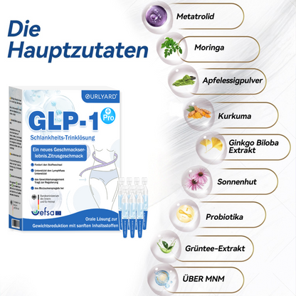 🎁Ourlyard® GLP-1 Pro Schlankheits-Trinklösung 7 Tage sichtbare Wirkung, keine Nebenwirkungen, geeignet für alle Altersgruppen 🌹🌹