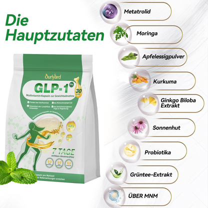 🍃Ourlyard® GLP-1 Pro Schlankheits-Kapseln 7 Tage sichtbare Wirkung, keine Nebenwirkungen, geeignet für alle Altersgruppen 🌹🌹
