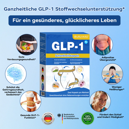 🔥🔥Ourlyard® GLP-1 Pro Schlankheitskapseln - 7 Tage sichtbare Wirkung, keine Nebenwirkungen, geeignet für alle Altersgruppen 🌹
